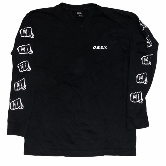 Obey Other - OBEY vintage men’s medium long sleeve shirt
